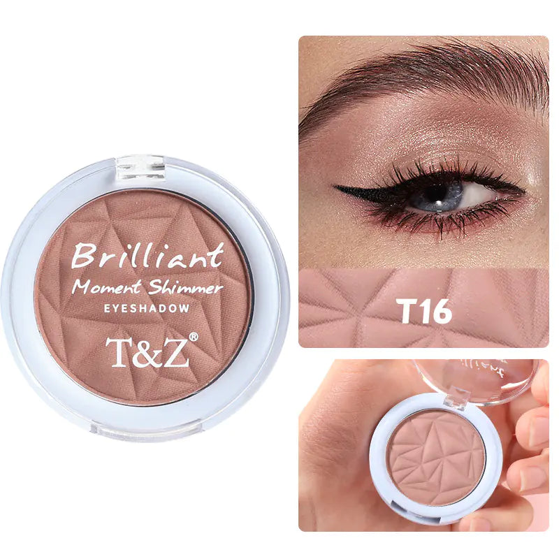 Wholesale Waterproof Shimmer Single Eyeshadow Palette