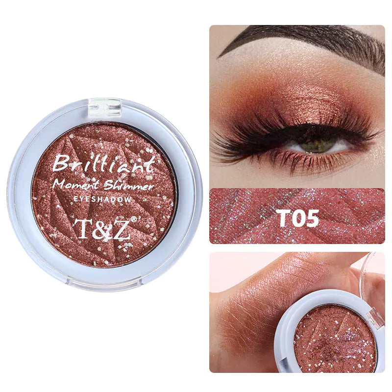 Wholesale Waterproof Shimmer Single Eyeshadow Palette