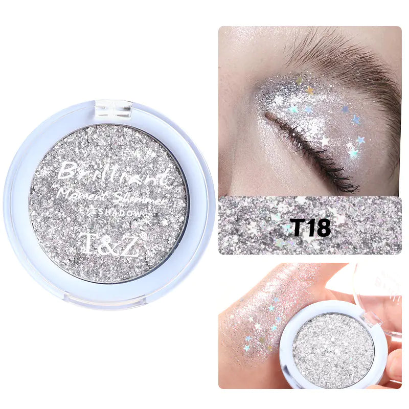 Wholesale Waterproof Shimmer Single Eyeshadow Palette