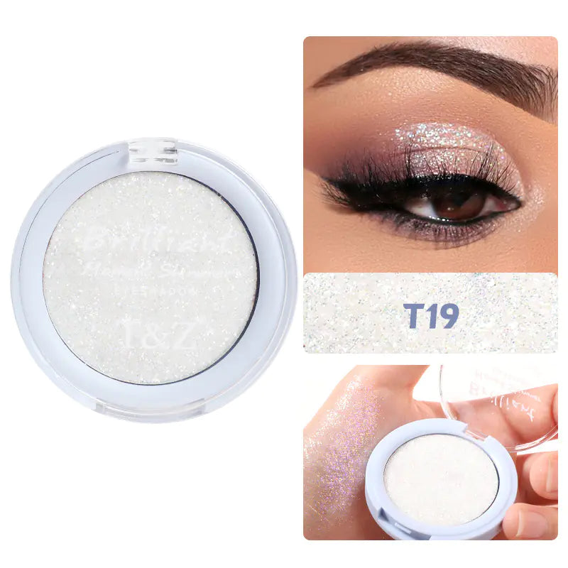 Wholesale Waterproof Shimmer Single Eyeshadow Palette