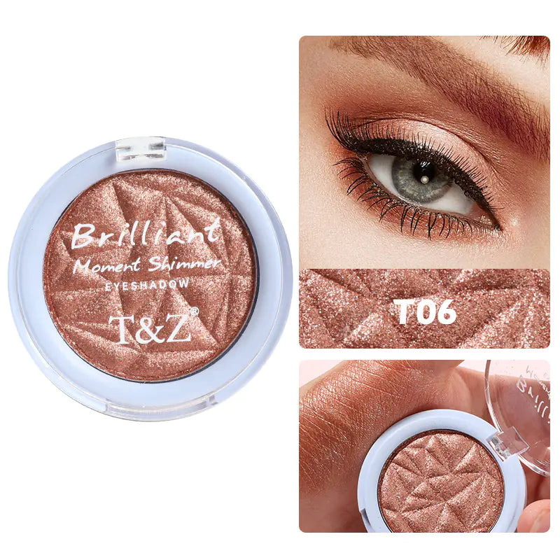 Wholesale Waterproof Shimmer Single Eyeshadow Palette