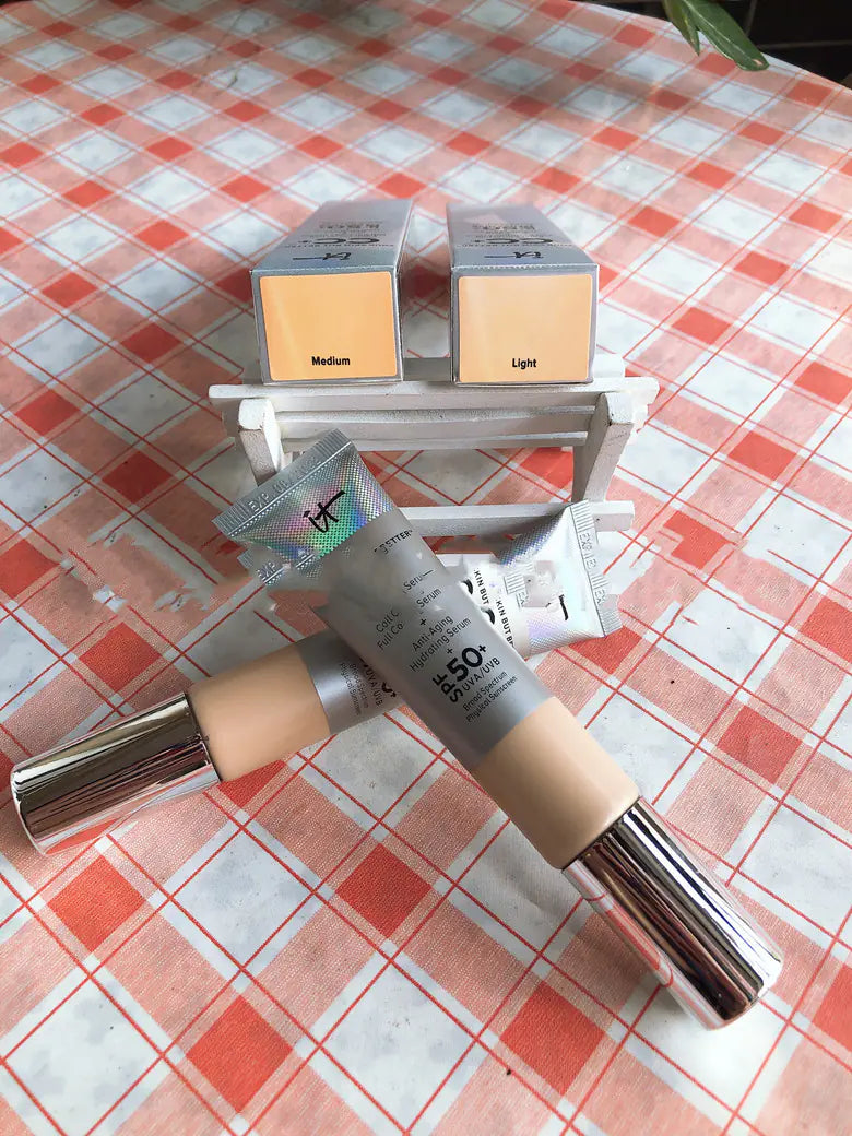 Silver CC Cream and Foundation