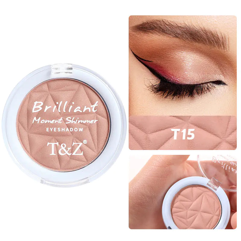 Wholesale Waterproof Shimmer Single Eyeshadow Palette