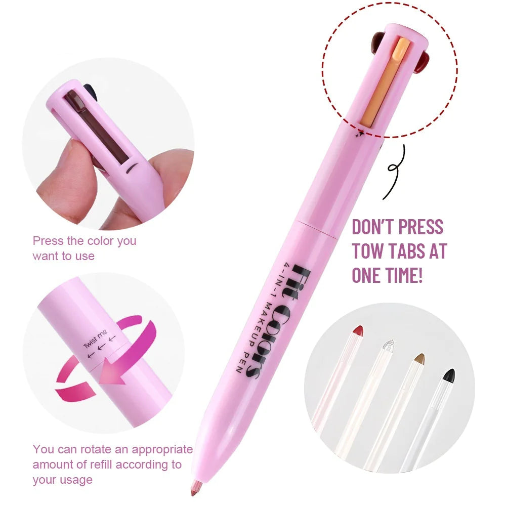 4-in-1 Multifunctional Cosmetic Pen