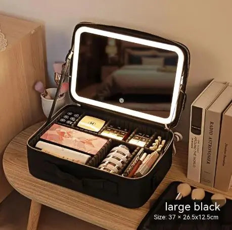 LED Light Cosmetic Bag