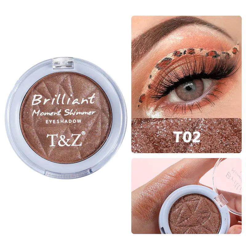 Wholesale Waterproof Shimmer Single Eyeshadow Palette