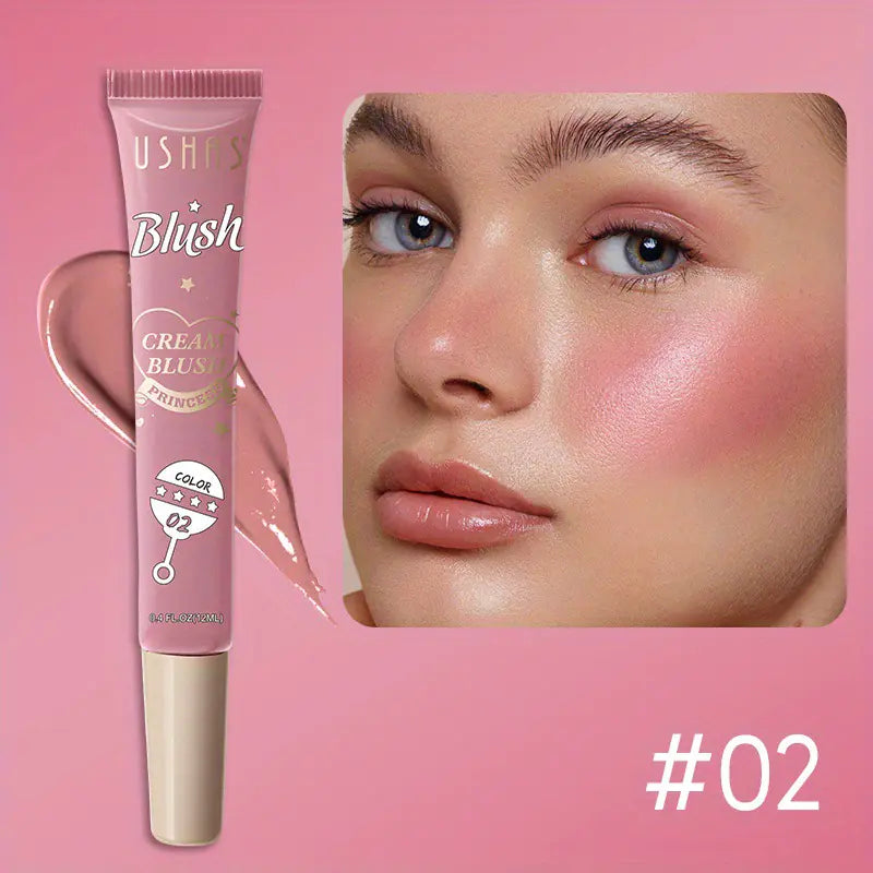 USHAS 4-Color Liquid Blush and Eyeshadow Highlighter