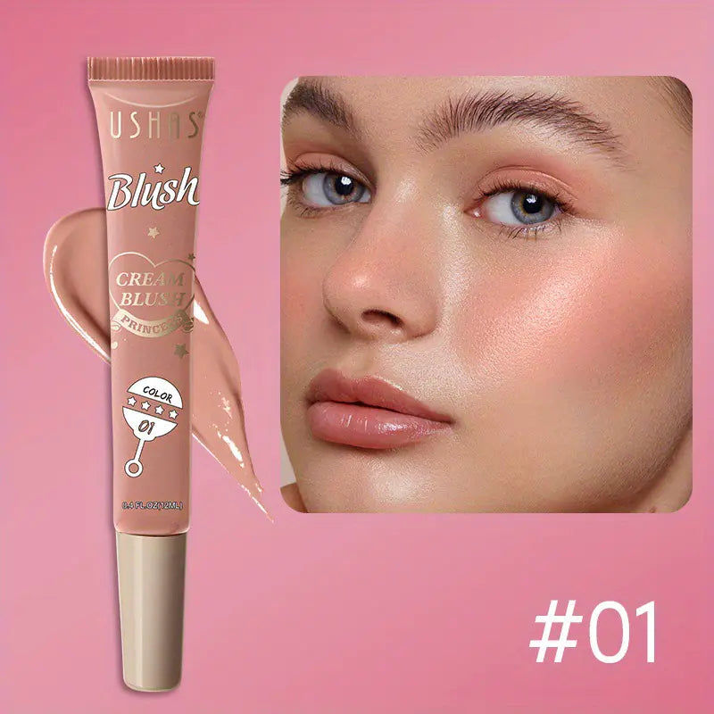 USHAS 4-Color Liquid Blush and Eyeshadow Highlighter