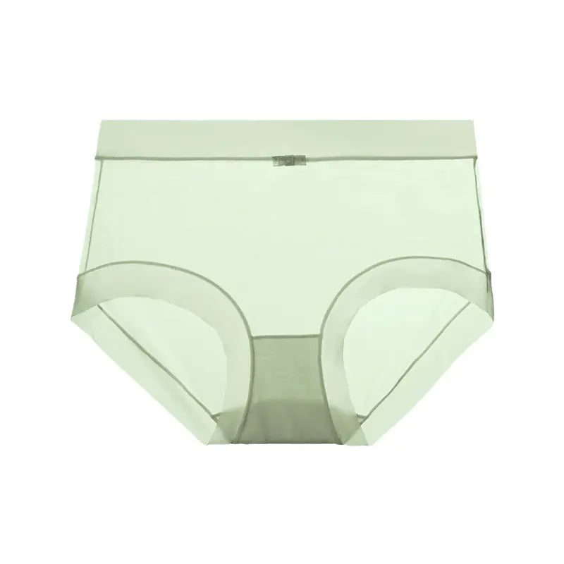 Women's Ice Silk Seamless Underwear, Breathable Cotton Triangle