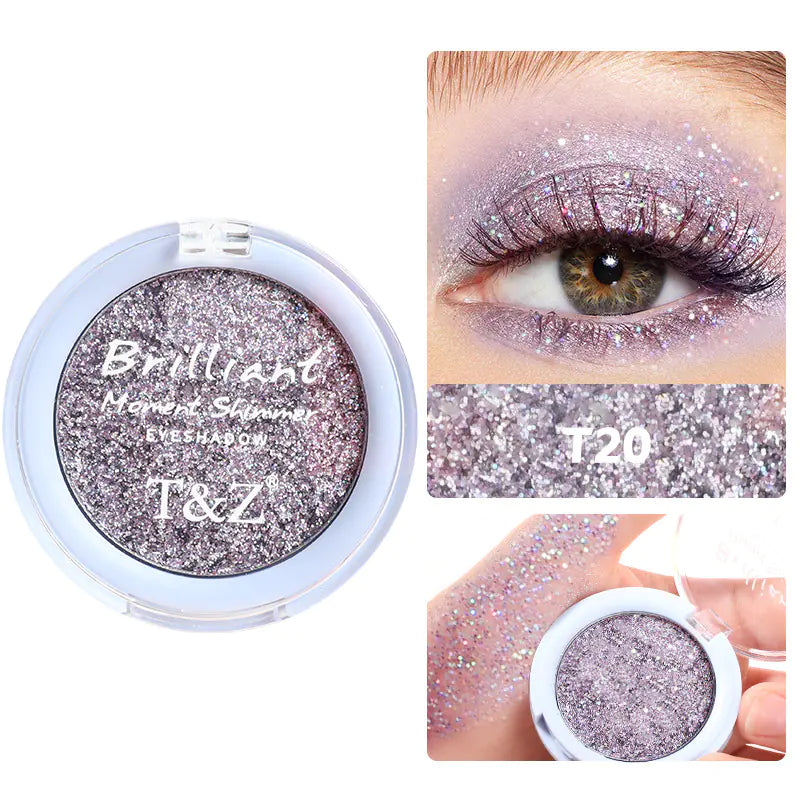 Wholesale Waterproof Shimmer Single Eyeshadow Palette