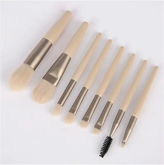 8pcs Professional Makeup Brush Set for Beauty Cosmetics