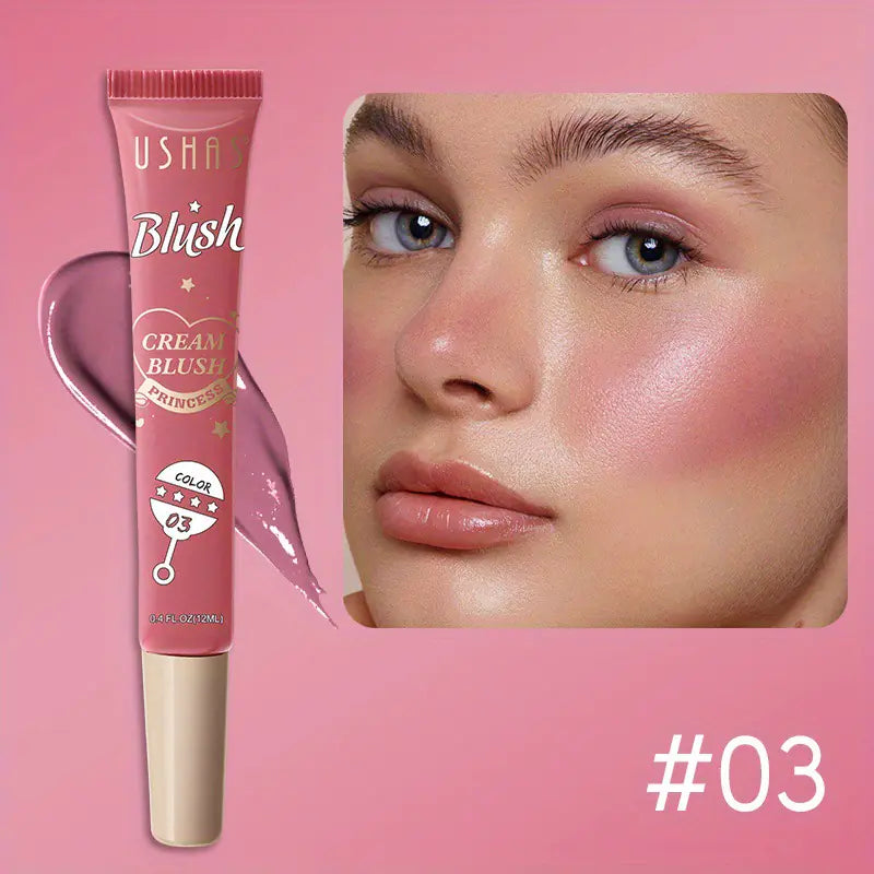 USHAS 4-Color Liquid Blush and Eyeshadow Highlighter